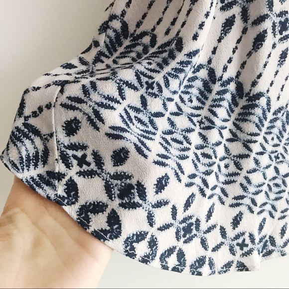 Silence & Noise Blue & Gray Printer Harper Cross - Picture 4 of 8